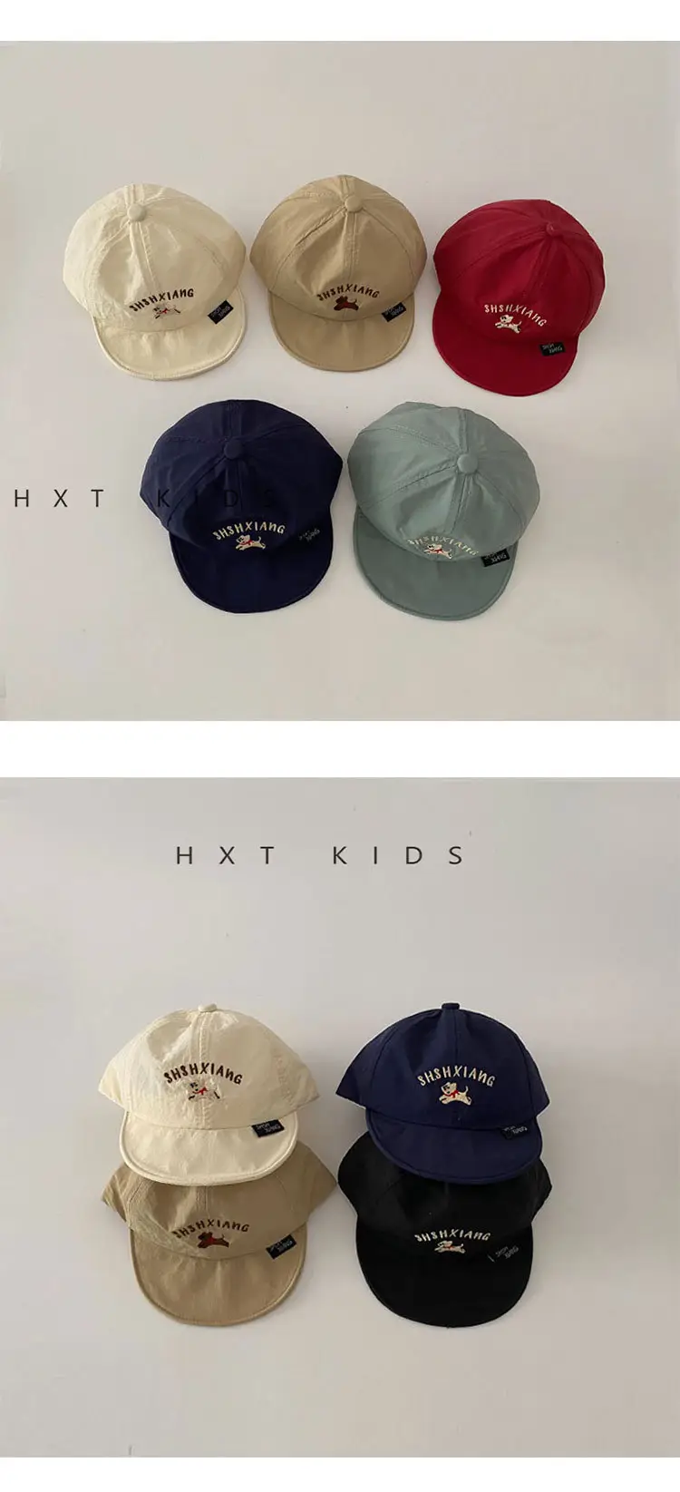 Baby Soft Brim Cap Summer Cap with Sunshade Hat — feature 2
