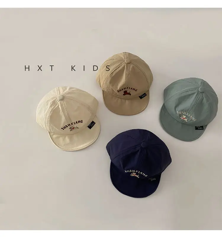 Baby Soft Brim Cap Summer Cap with Sunshade Hat — feature 3