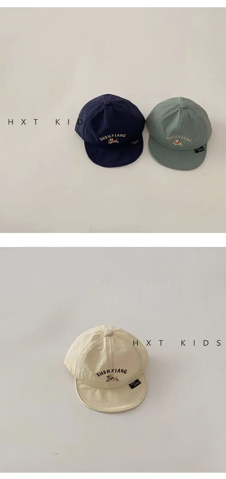 Baby Soft Brim Cap Summer Cap with Sunshade Hat — feature 6