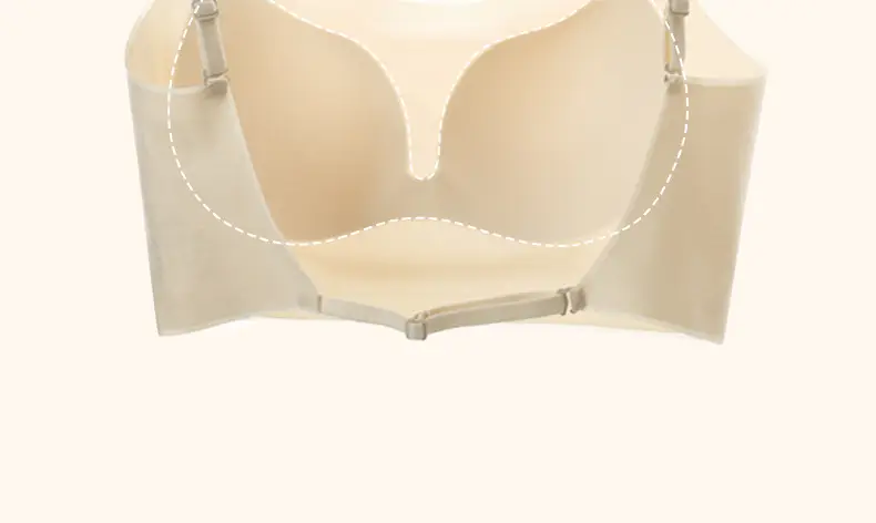 Summer Ice Silk U-Shaped Beautiful Back Bra One-piece Vest Sling Women's Tube Top Chest Wrapping Underwear Anti-running Large Chest Small — feature 23