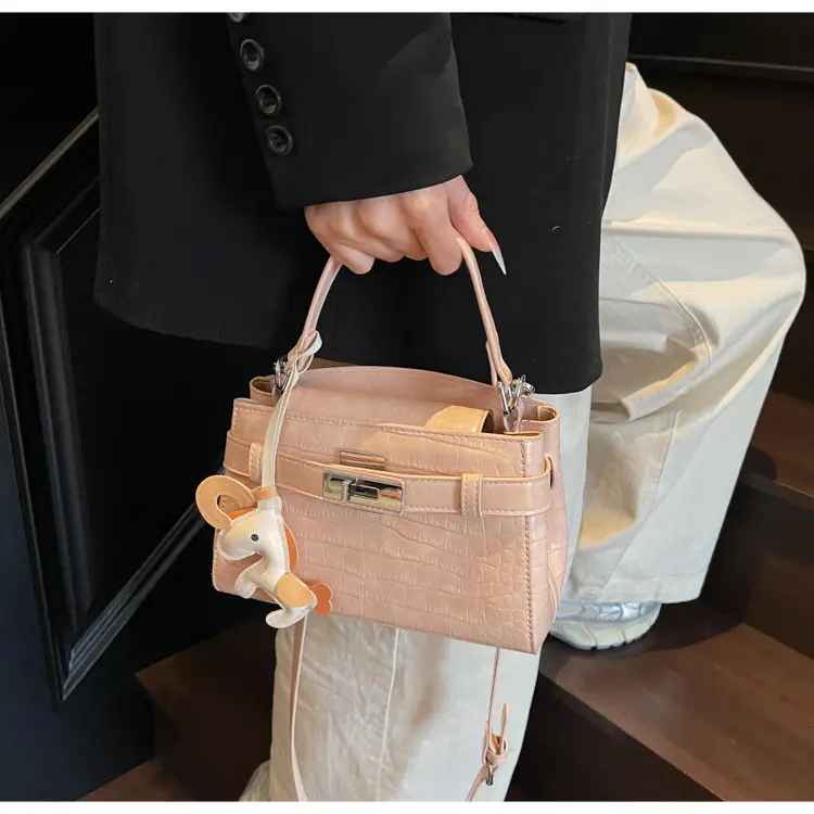 Women's Small Square Tan Shoulder Crossbody Bag 2025 — feature 15