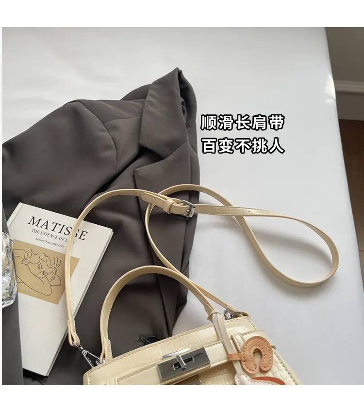 Women's Small Square Tan Shoulder Crossbody Bag 2025 — feature 5
