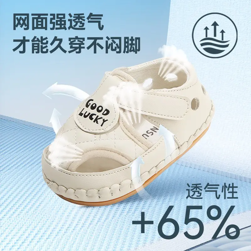 Summer New Toe Toddler Sandals Men's Baby Shoes Soft Sole 6-12 Months One Year Old Baby Toddler Shoes Women - Image 5