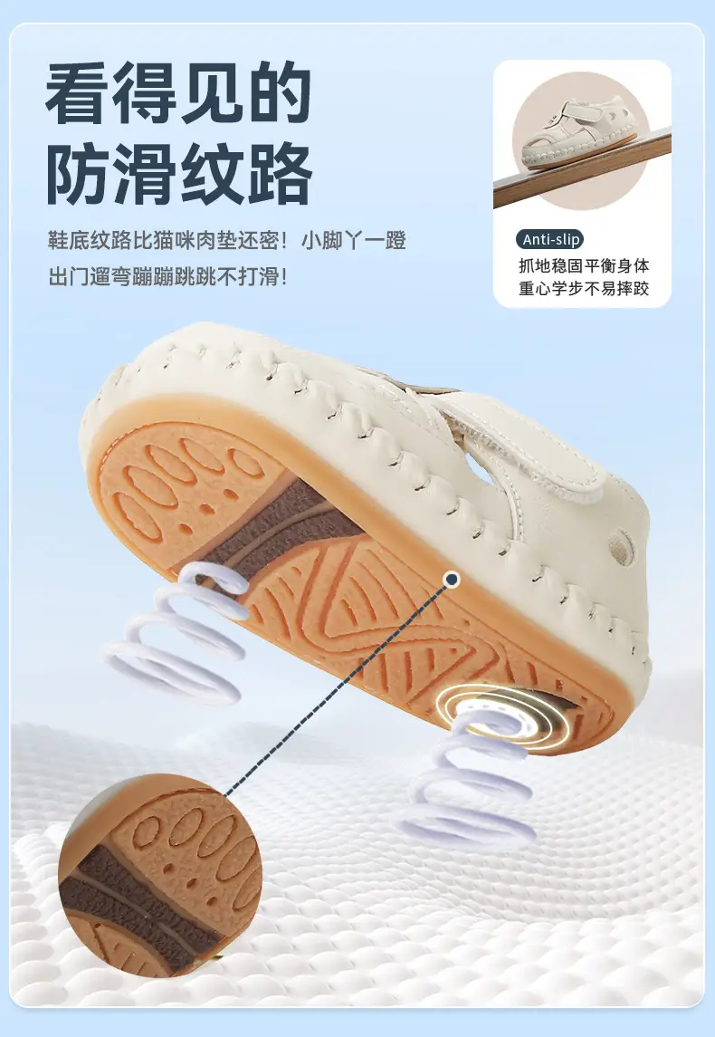 Summer New Toe Toddler Sandals Men's Baby Shoes Soft Sole 6-12 Months One Year Old Baby Toddler Shoes Women — feature 17