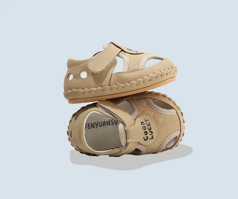 Summer New Toe Toddler Sandals Men's Baby Shoes Soft Sole 6-12 Months One Year Old Baby Toddler Shoes Women — feature 25