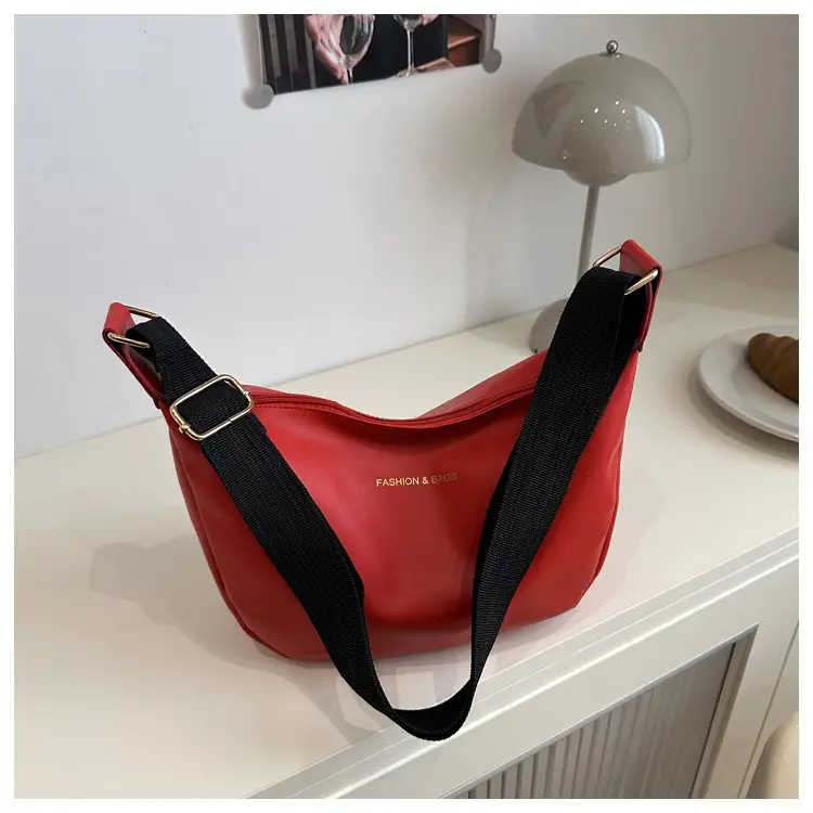 Women's Large Capacity Crossbody Bag Solid Color — feature 24