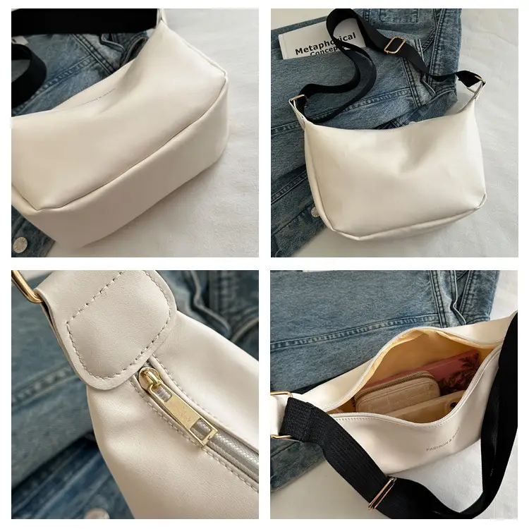 Women's Large Capacity Crossbody Bag Solid Color — feature 8