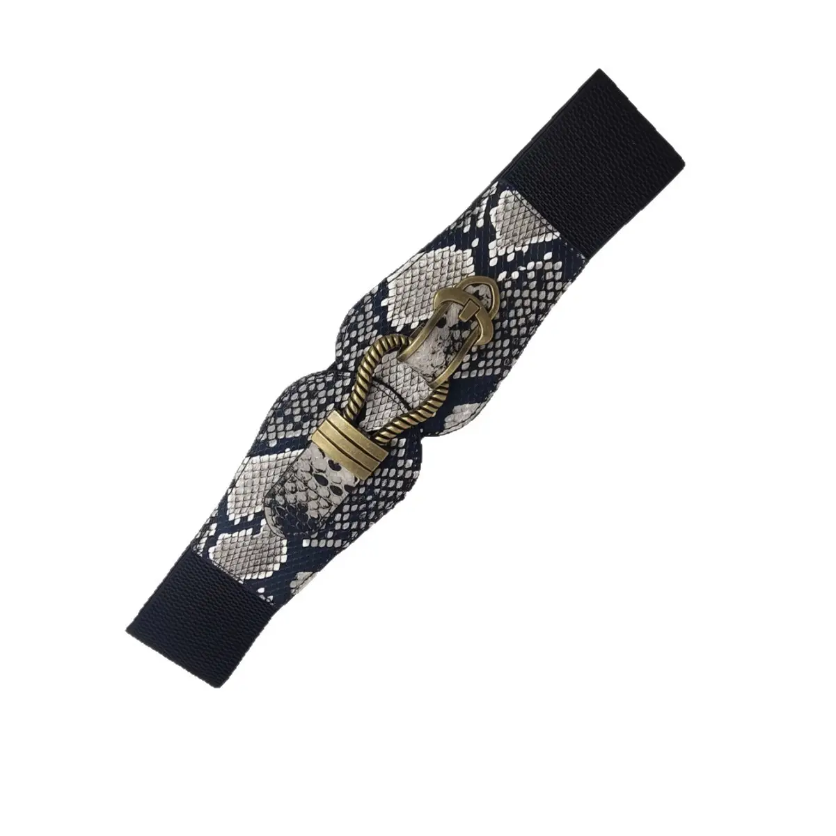 Leopard Print Wide Waist Belt for Women - Image 9