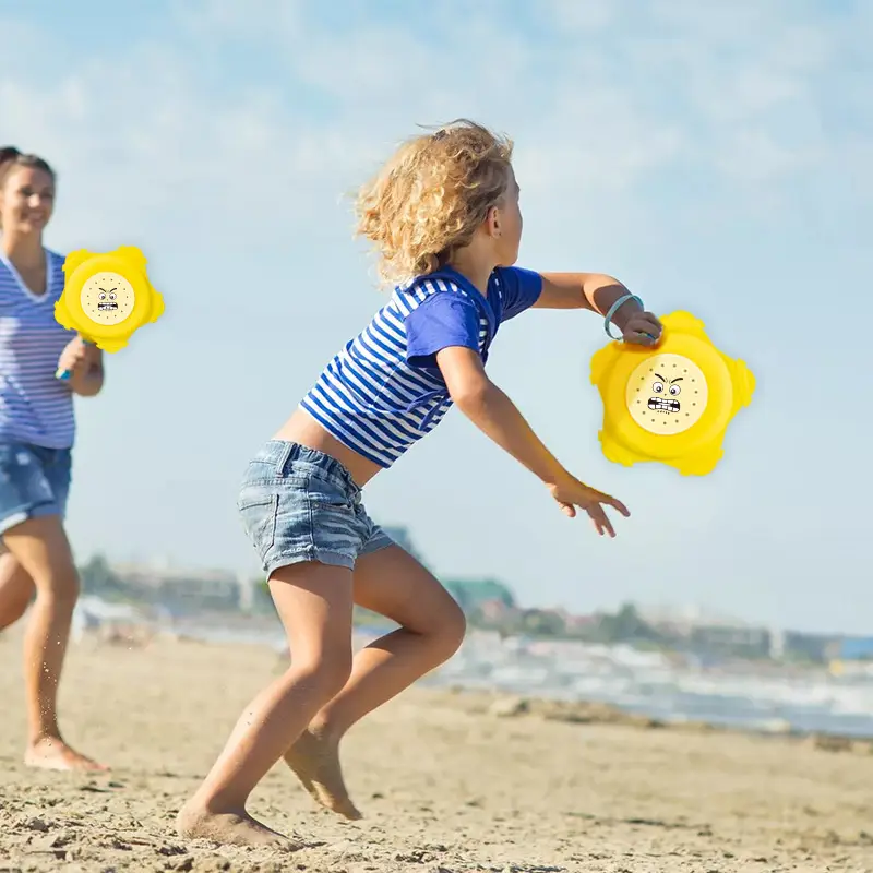 Silicone Sprinkler Frisbee Beach Pool Toy Children's Water Play Frisbee Outdoor Water Play Reusable Strong Water Absorption