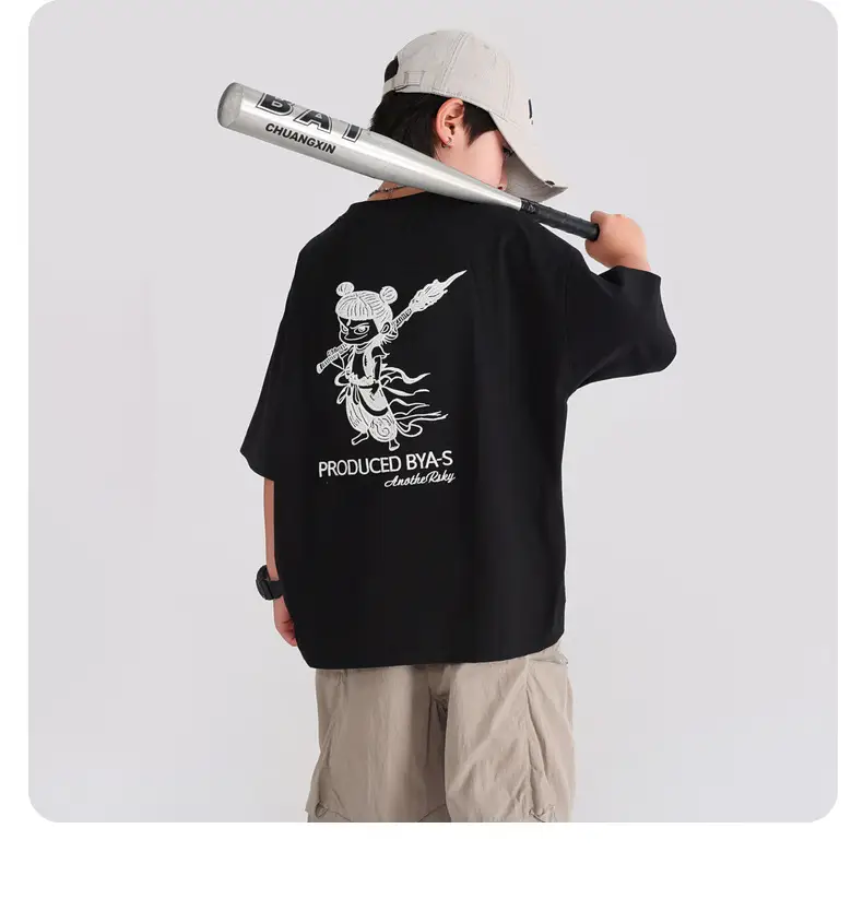 Boys T-Shirt Nezha Light-Changing 2026 — feature 16
