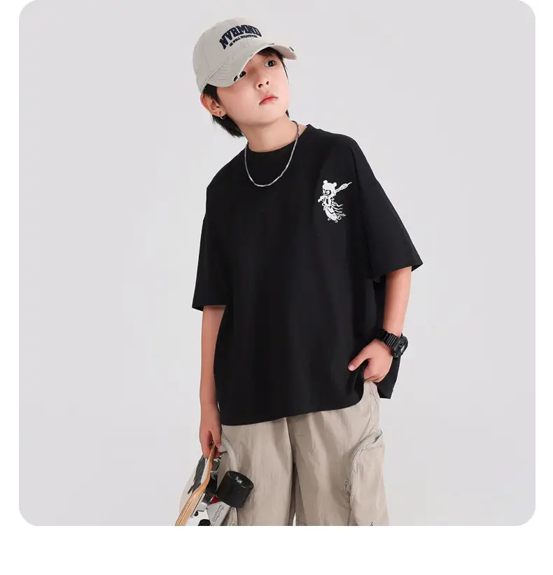 Boys T-Shirt Nezha Light-Changing 2026 — feature 17