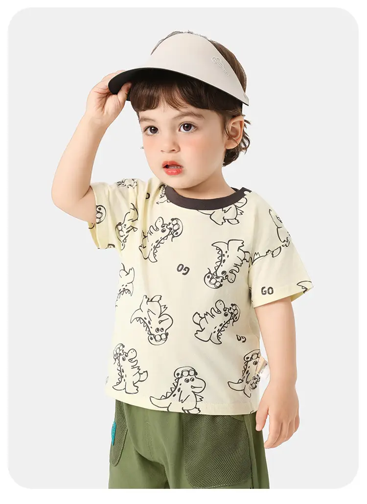 Kaka Panda Boys Summer T-Shirt Two Piece Set — feature 8