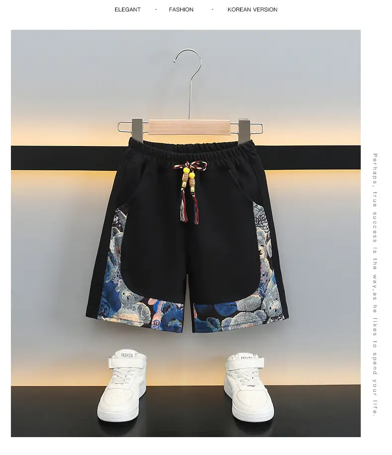 Boys Sleeveless T-Shirt Shorts Set White Graphic 2025 — feature 14