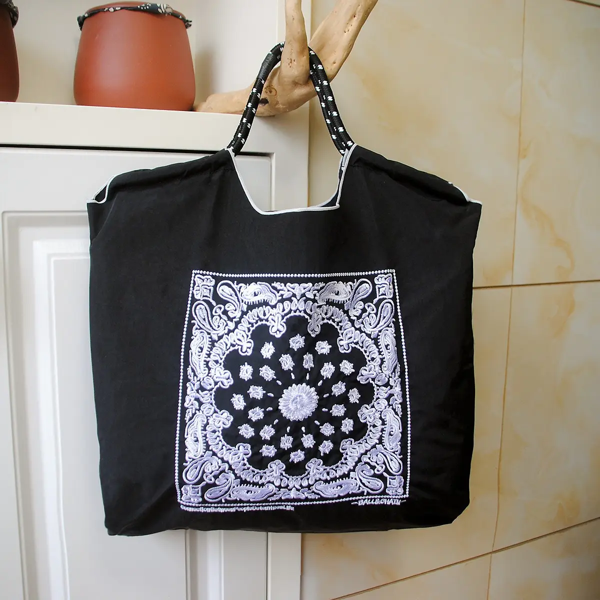 Bohemian Embroidered Shoulder Bag Large Capacity Women - Image 6