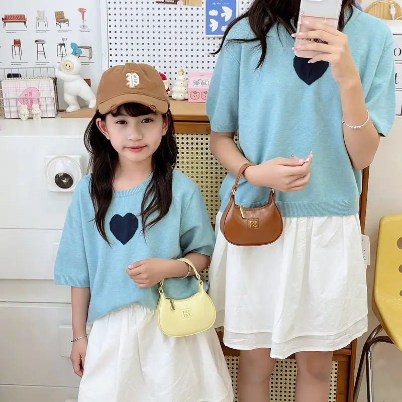 Korean Style Mini Shoulder Bags for Girls Boys 2025