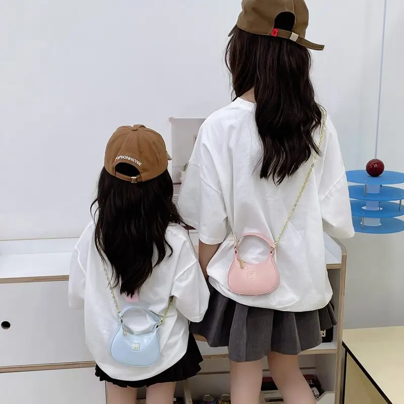Korean Style Mini Shoulder Bags for Girls Boys 2025