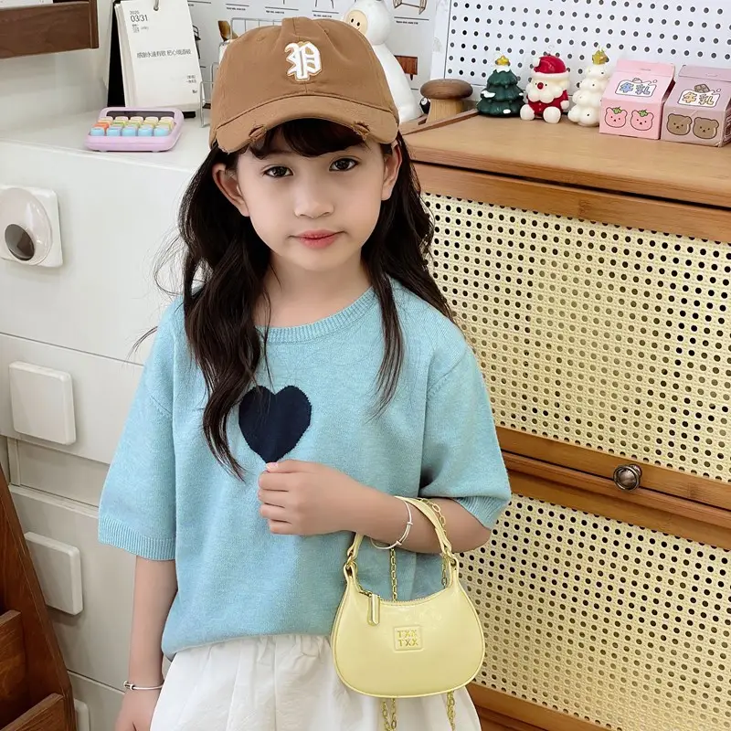 Korean Style Mini Shoulder Bags for Girls Boys 2025