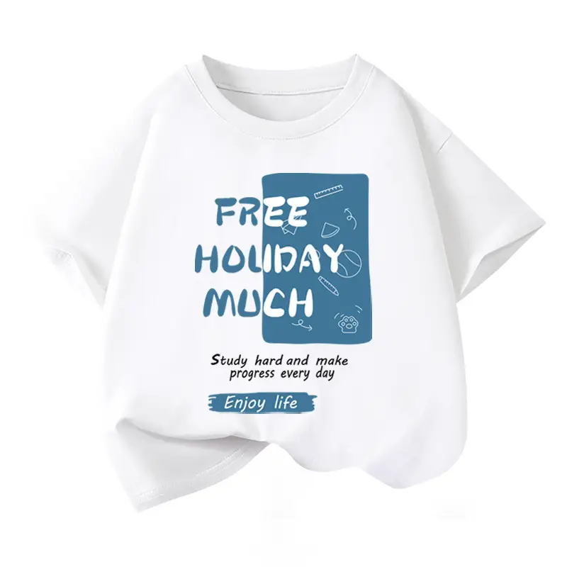 Boys Free Holiday Much China T-Shirt Medium Large