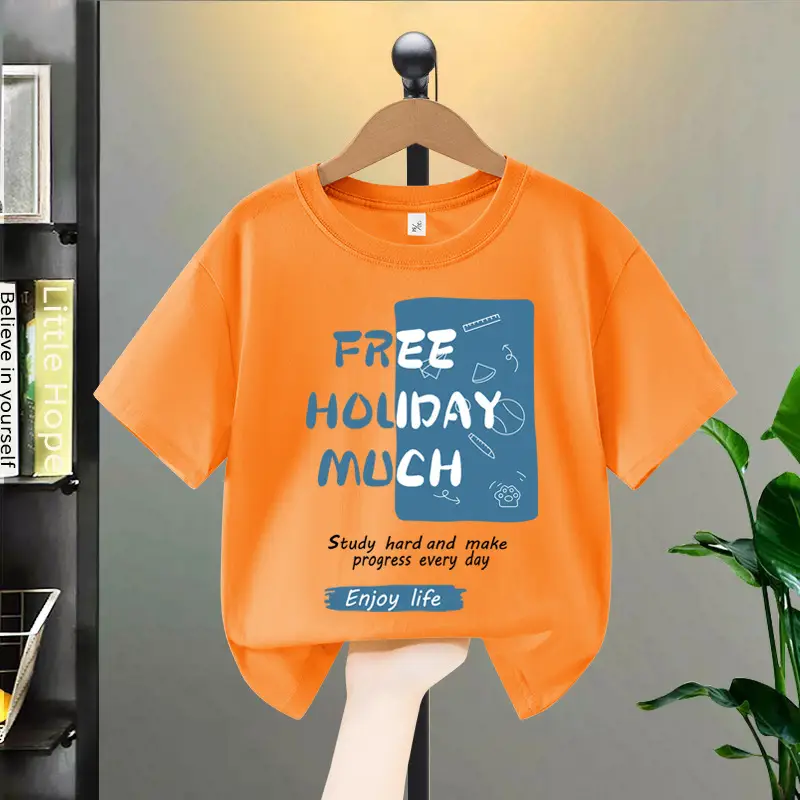 Boys Free Holiday Much China T-Shirt Medium Large