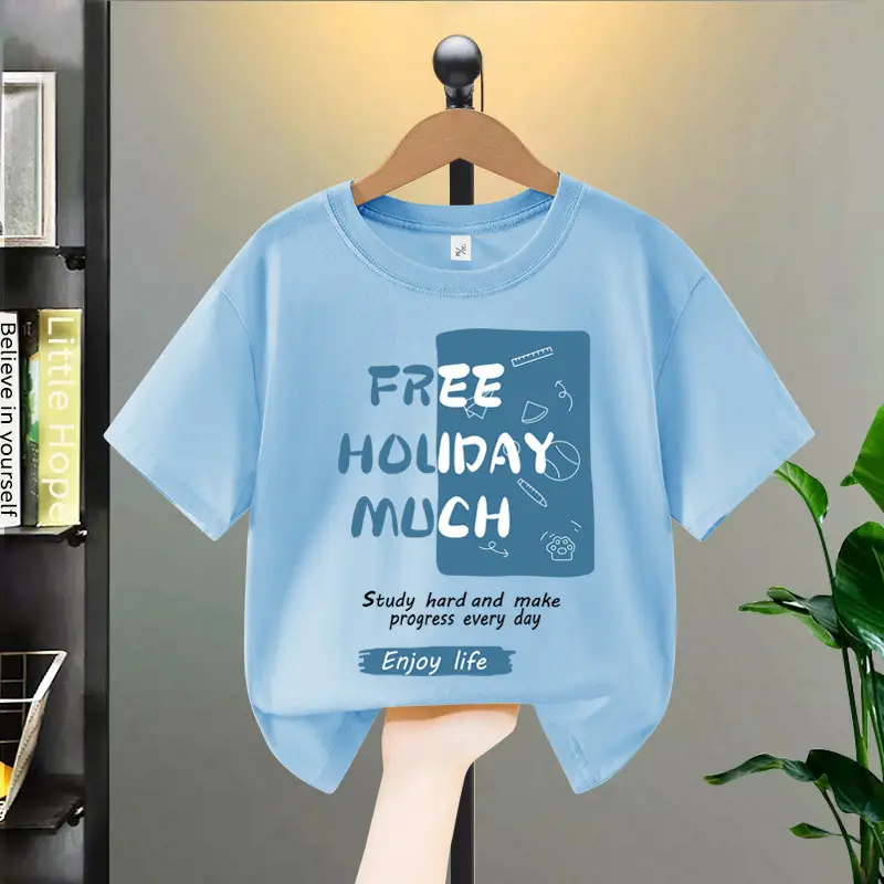 Boys Free Holiday Much China T-Shirt Medium Large