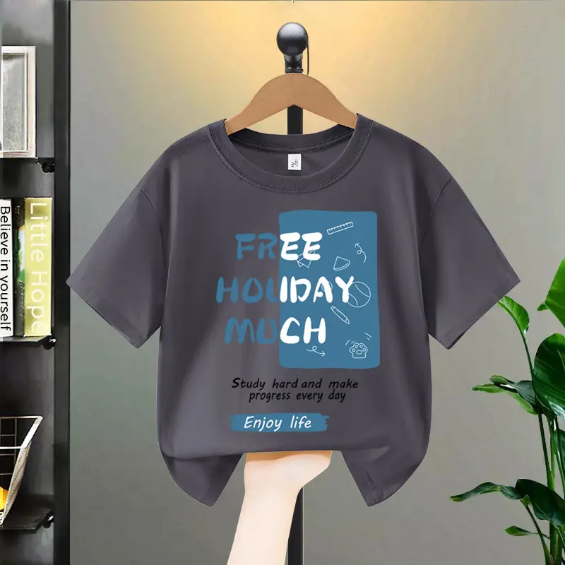 Boys Free Holiday Much China T-Shirt Medium Large