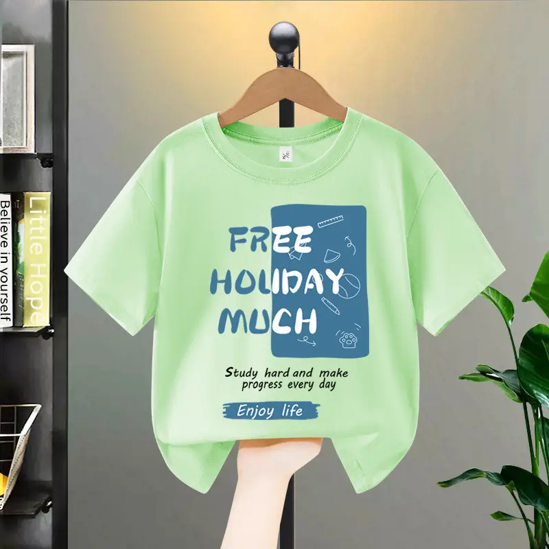 Boys Free Holiday Much China T-Shirt Medium Large