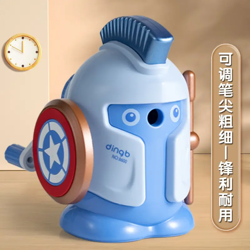 Astronaut Primary School Student Pencil Sharpener Hand Pencil Sharpener Children Pencil Sharpener Automatic Lead Durable Pencil Sharpener