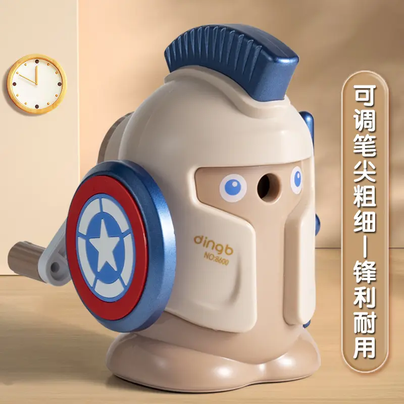 Astronaut Primary School Student Pencil Sharpener Hand Pencil Sharpener Children Pencil Sharpener Automatic Lead Durable Pencil Sharpener