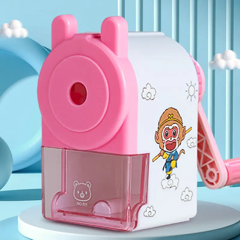 Astronaut Primary School Student Pencil Sharpener Hand Pencil Sharpener Children Pencil Sharpener Automatic Lead Durable Pencil Sharpener