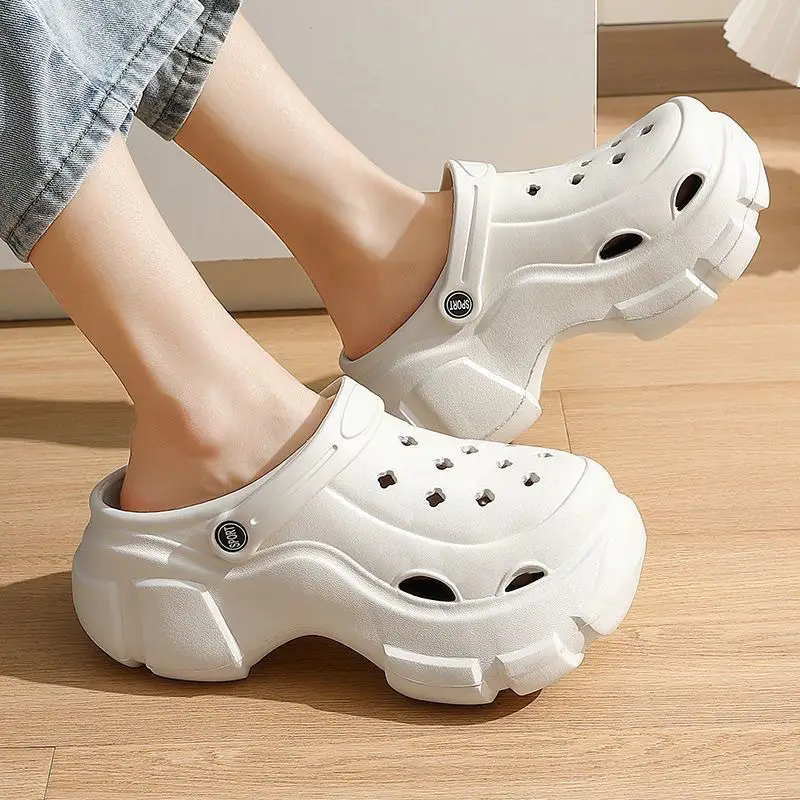 Thick-Soled Eva Clogs for Women, 2026 New Model, Non-Slip, Comfortable Beach Sandals for Summer