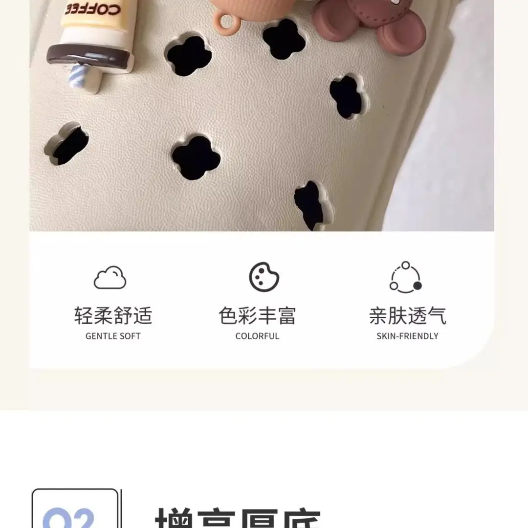 Thick-Soled Eva Clogs for Women, 2026 New Model, Non-Slip, Comfortable Beach Sandals for Summer — feature 15
