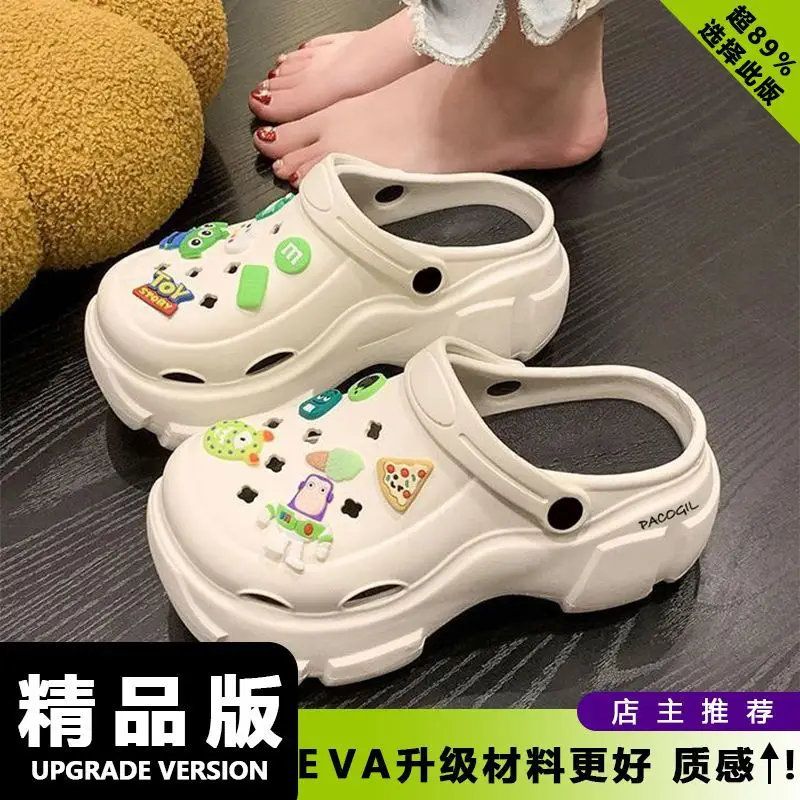 Thick-Soled Eva Clogs for Women, 2026 New Model, Non-Slip, Comfortable Beach Sandals for Summer
