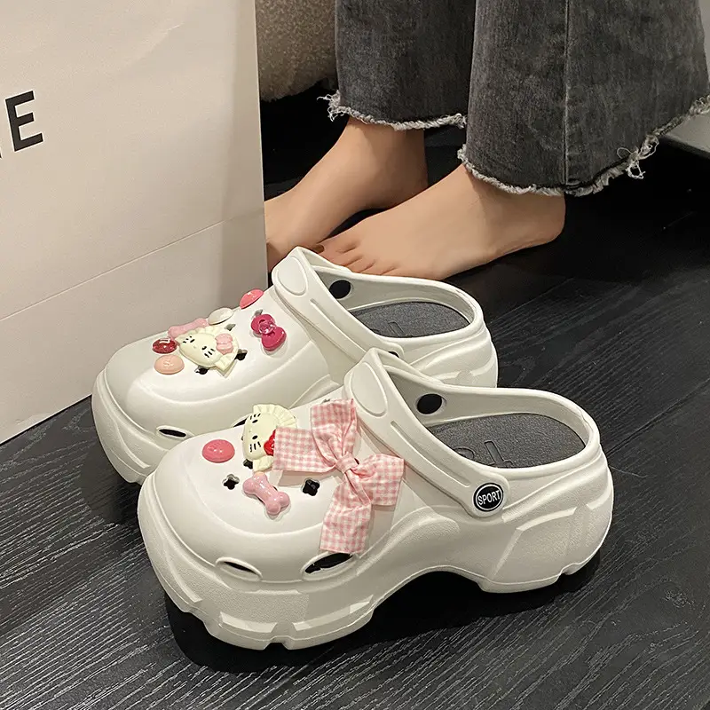 Thick-Soled Eva Clogs for Women, 2026 New Model, Non-Slip, Comfortable Beach Sandals for Summer