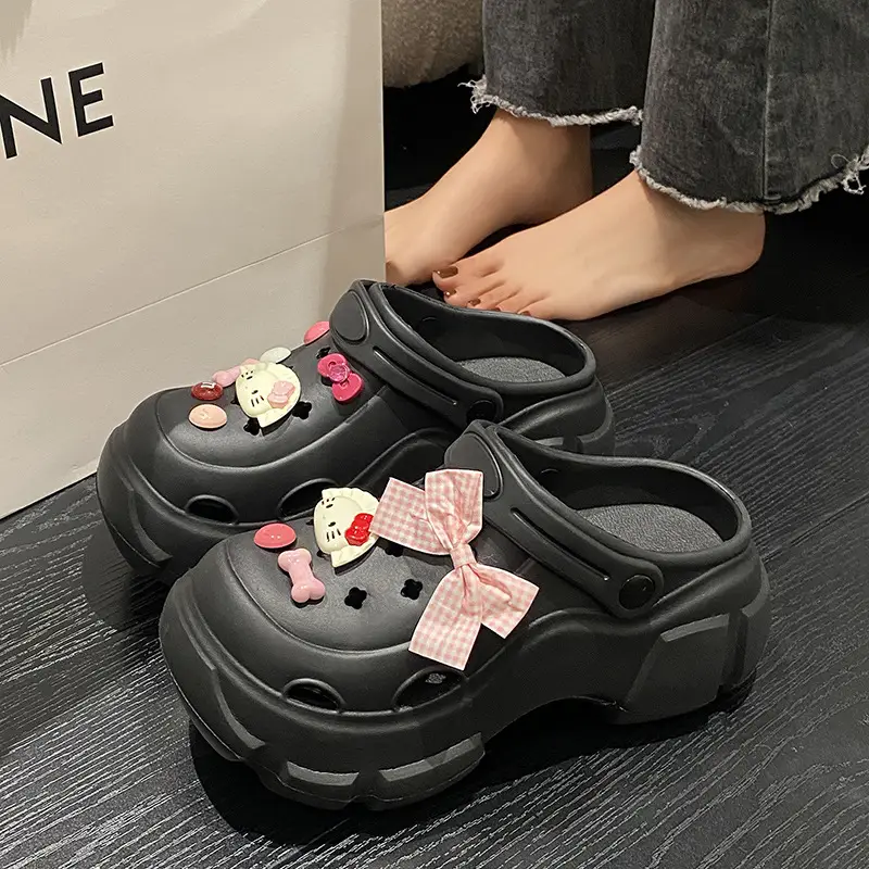 Thick-Soled Eva Clogs for Women, 2026 New Model, Non-Slip, Comfortable Beach Sandals for Summer