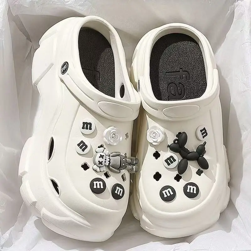 Thick-Soled Eva Clogs for Women, 2026 New Model, Non-Slip, Comfortable Beach Sandals for Summer