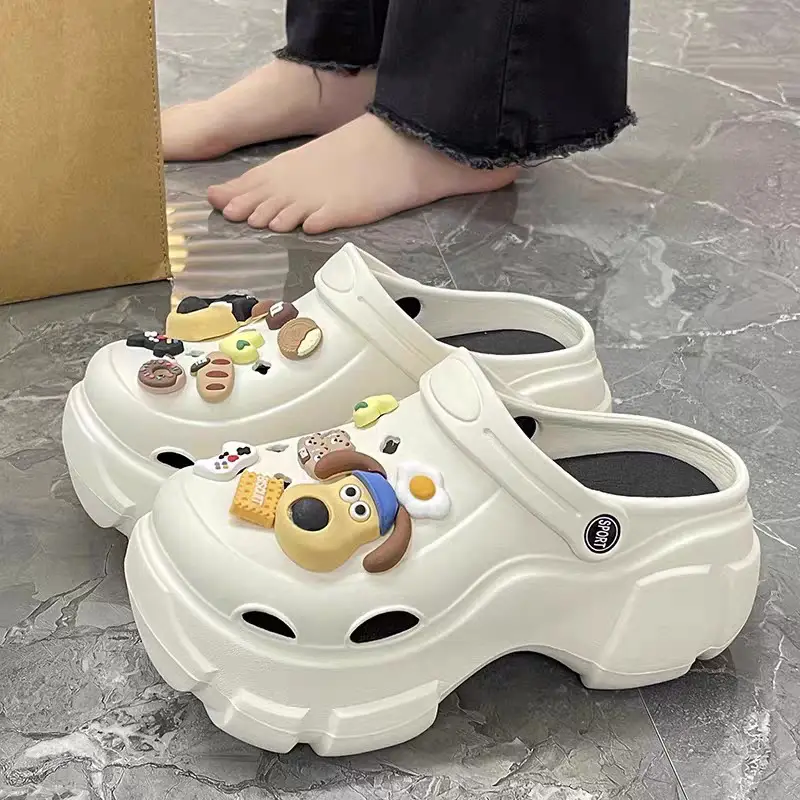 Thick-Soled Eva Clogs for Women, 2026 New Model, Non-Slip, Comfortable Beach Sandals for Summer