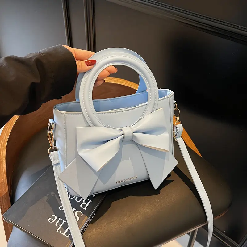 Pink Bow Handbag for Women 2025 Trendy - Image 9