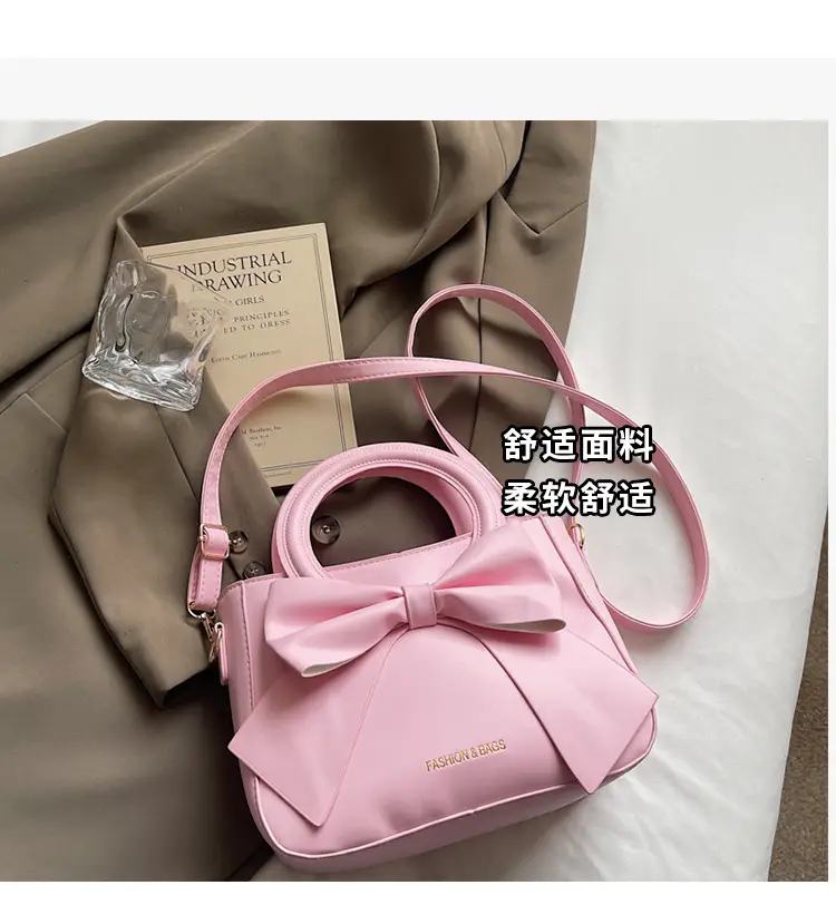 Pink Bow Handbag for Women 2025 Trendy — feature 7