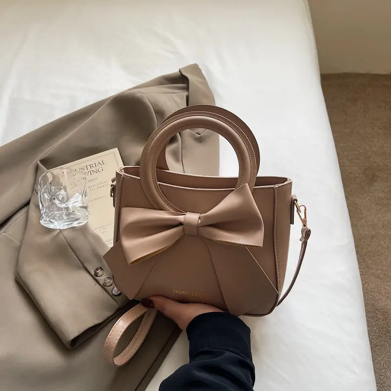 Pink Bow Handbag for Women 2025 Trendy - Image 5