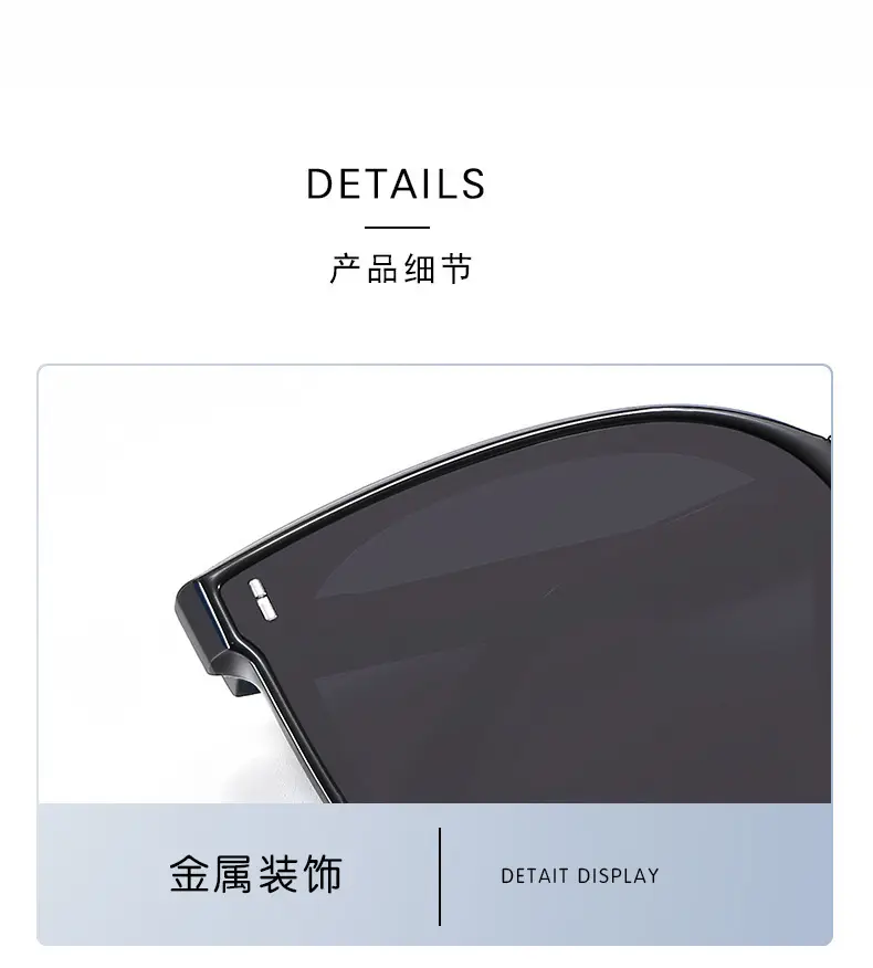 Polarized Anti-UV Sunglasses Black — feature 6