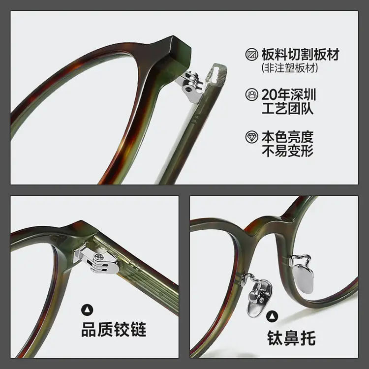 Women's Polarized Sunglasses White Frame Retro Bijou - Image 11