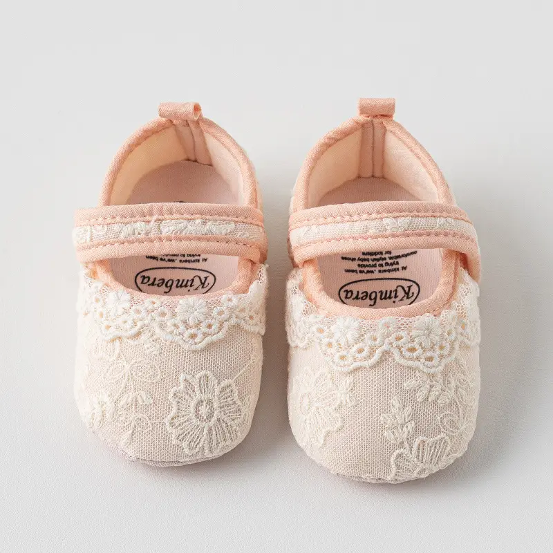 Baby Lace Shoes 3-6M Soft Soled Learning