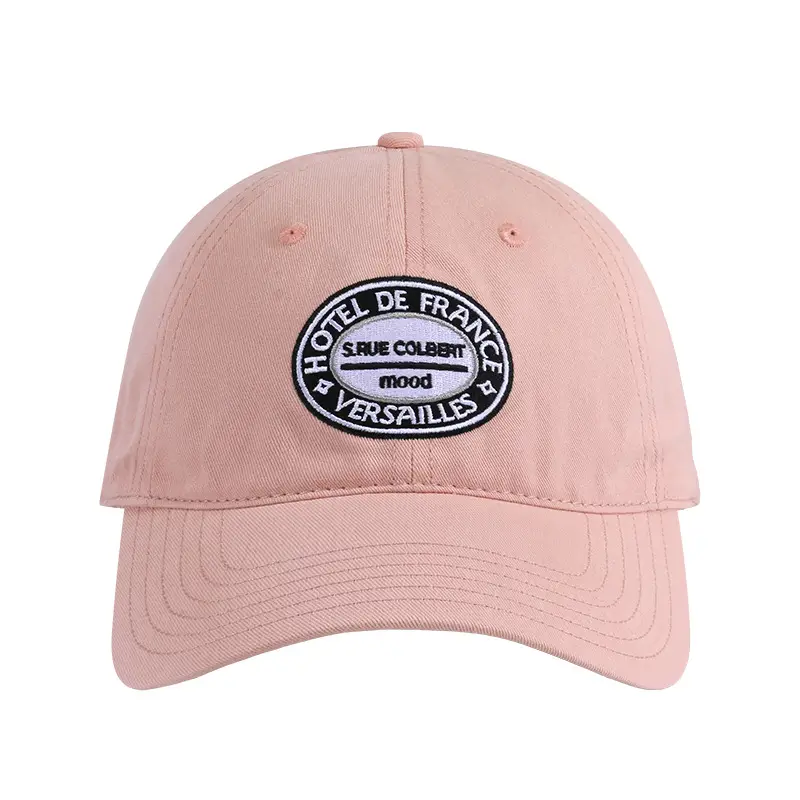 Pink American Retro Letter Cap Women - Image 11
