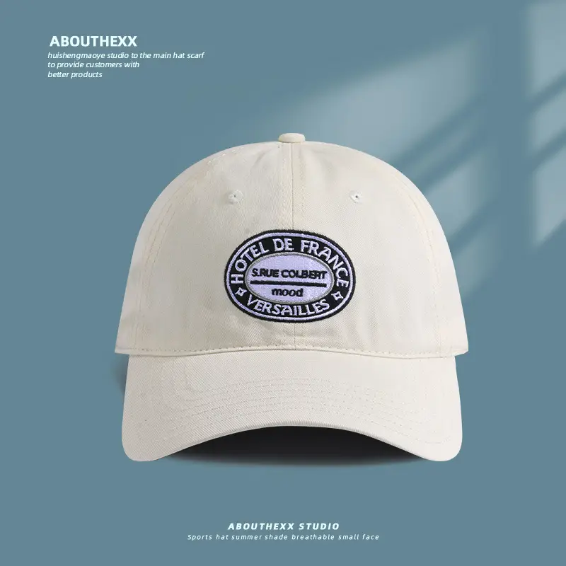 Pink American Retro Letter Cap Women - Image 2