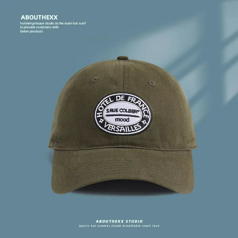 Pink American Retro Letter Cap Women - Image 3