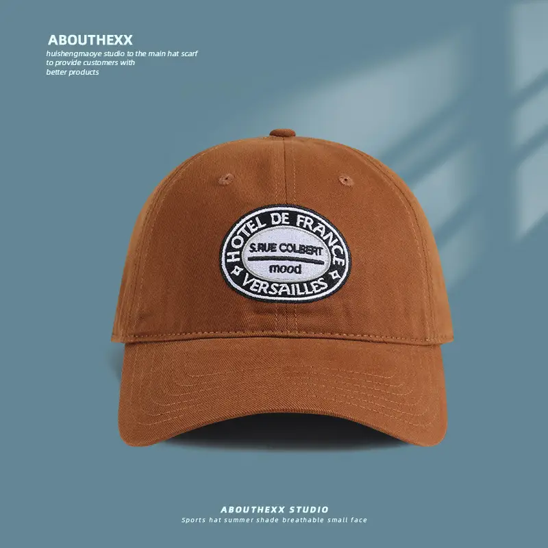 Pink American Retro Letter Cap Women - Image 5