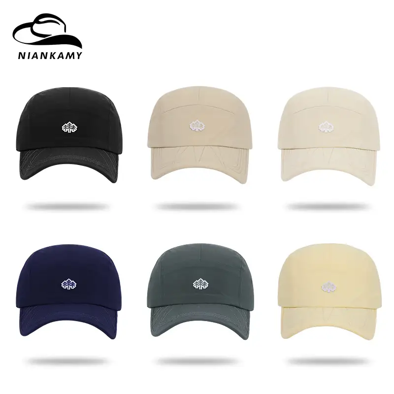 Men Embroidered Baseball Cap Beige Quick-Dry - Image 7