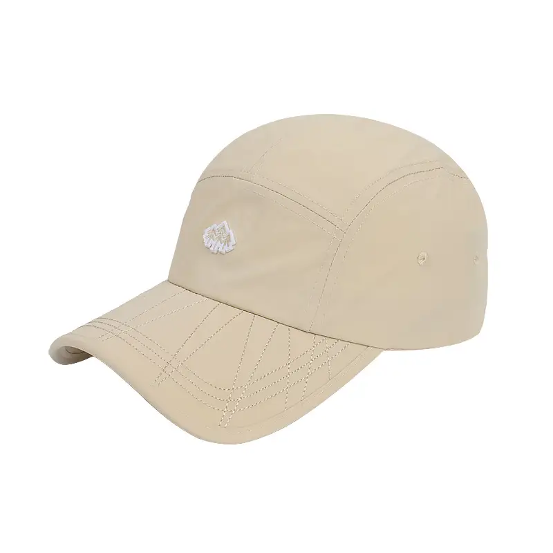 Men Embroidered Baseball Cap Beige Quick-Dry - Image 11