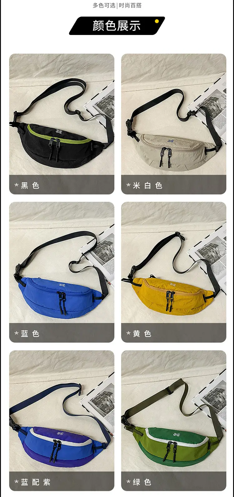Women's Blue Crossbody Phone Bag with Strap — feature 7