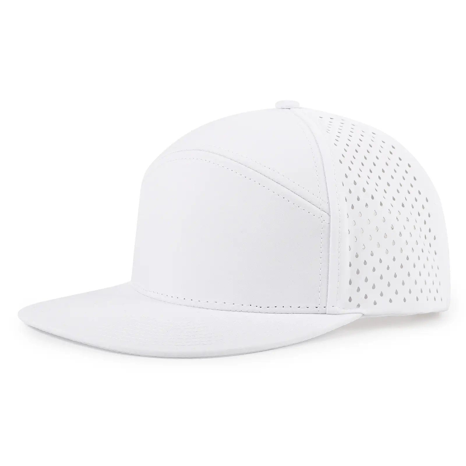 Black Polyester Sunscreen Hat for Men Outdoor Use - Image 5